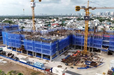 Khải Hoàn Prime tăng tốc thi công, sẵn sàng chạm cột mốc tầng 7