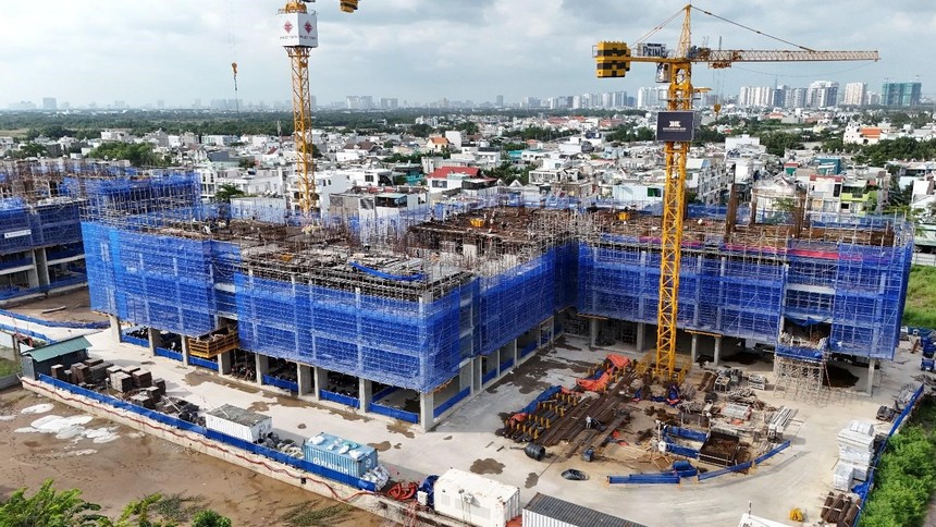 Khải Hoàn Prime tiến độ xây dựng tích cực